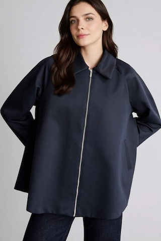Defacto Loose Fıt Gabardin Trençkot H2391ax26spnv253 Lacivert-nv253
