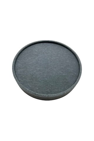 Silindir Model Süet Kumaş Gri Renk 20/20 Cm Batırmalı Küpe-piercing Tablası Gri