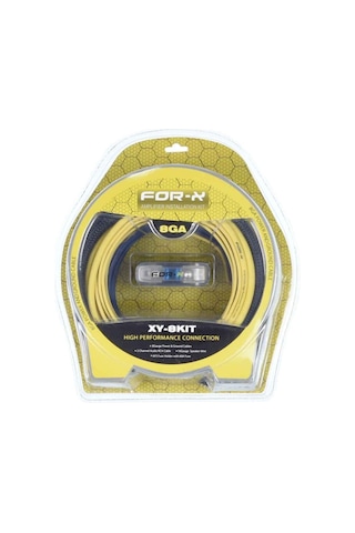 For-X Xy-8Kit Kablo Seti Amfi için Gerekli Montaj Set Kablo 2 Adet