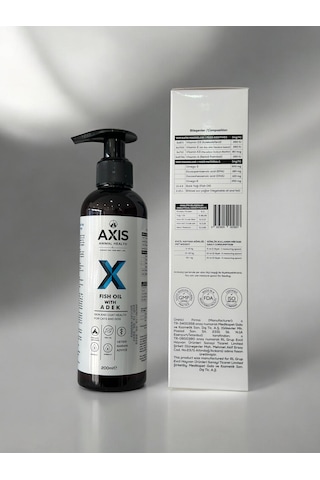Fish Oil With Adek 200 Ml Kedi Ve Köpekler İçin Omega 3-6 İçeren Balık Yağı Takviyesi