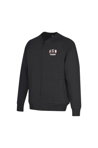 Hummel Hmlvıanda Bomber Zıp Siyah Erkek Sweatshirt 922523-2001 Siyah