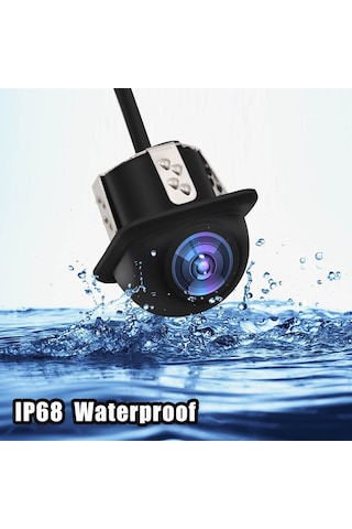 Audiomax Geri Park Vites Kamerası Hd Su Geçirmez 5 Mt Kablo