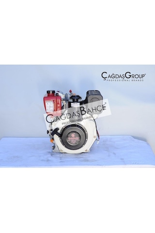 Goldmoto Gm178F-C Dizel Motor 7 Hp İpli Krank Mili Kamalı