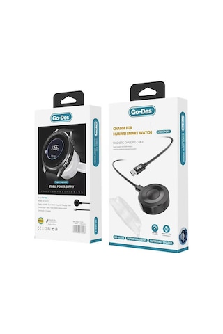 Go Des GD-UC613 Huawei Uyumlu Akıllı Saat Magnetik Hızlı Kablosuz Şarj Aleti