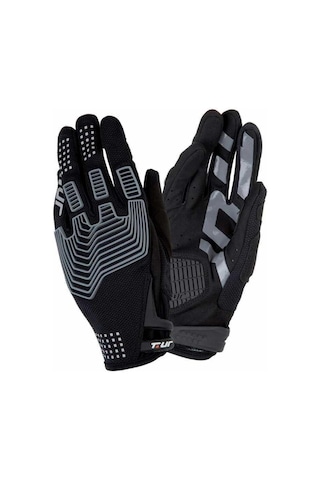 T.tur G-three Korumalı Soft Motosiklet Eldiveni Siyah