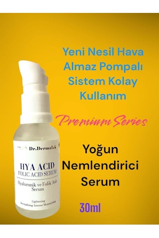 Dr. Dermalok Hyaluronik ve Folik Asit Serum 30 ML