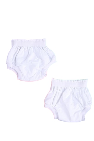 Babyhola Yıkanabilir Yüksek Emici Alıştırma Külodu 2'li 10-15 Kg Beyaz 1400