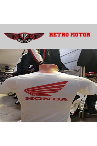 Honda Tişört Beyaz