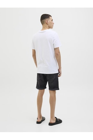 Jack & Jones Erkek Rick 360 Denim Şort - 12269612 Black Denim