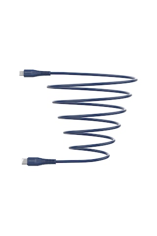 Nautica C100 USB-C to Lightning PD 18W Hızlı Şarj ve Data Kablosu 1.2 Metre Navy