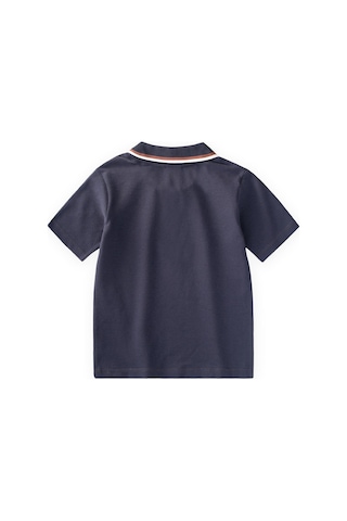 Cigit Polo Yaka T-shirt 2-10 Yaş Lacivert