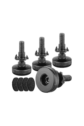 Ayarlanabilir Mobilya Ayakları Ağır Hizmet Tipi, Masa Ayağı Ayarlayıcıları Yüksekliği Ayarlanabilir 4 Parça Starlight Diğer