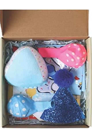 M-pets Party Time Erkek Köpekler İçin Doğum Günü Seti 20x20x7 Cm 244-50101.01