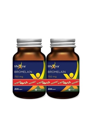 Lifextra Bromelain 750 Mg 2 x 60 Tablet
