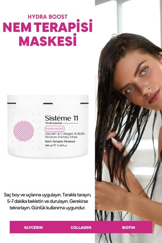 Sisteme 11 Nem Terapisi Saç Maske 350 Ml