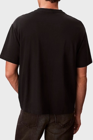 Calvin Klein Erkek T Shirt Lv04rf819g Ub1 Siyah Siyah