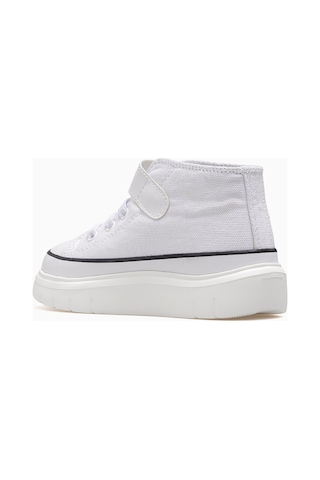 Buckhead Axel Unisex Çocuk Cırtlı Sneaker Ayakkabı 26y Buck4490 Beyaz