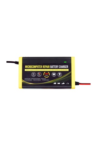 Ranyeek 12v Akü Tamiri Ve Şarj Cihazı 6a - Otomobil Motosiklet Aküleri İçin - Çoklu Koruma Özellikleri - Abs Malzeme - Avustralya Tipi Şarj Bağı