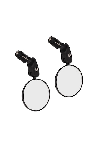 Geeroyoo Bisiklet İçin Çift Konveks Yansıta - 360 Döner, Geniş Görüş, Dayanıklı Malzeme, 18-22mm Düz Çubuk Uyumlu, Dağ Yolu Bisikleti Elektrikli Bisiklet Uygun