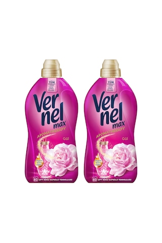 Vernel Max Aromatherapy 1440 Ml Gül X 2 Adet 2'li Set