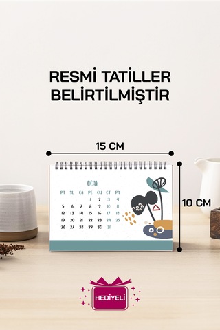 Bohoo Tasarım 2026 Masa Takvimi Pytktkv022
