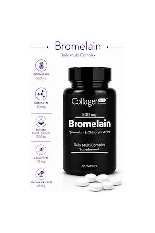 Collagen Forte Platinum Bromelain 30 Tablet