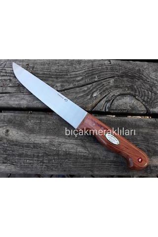 Durmaz Paslanmaz Çelik Ekmek Bıçağı 1 Adet Kahverengi