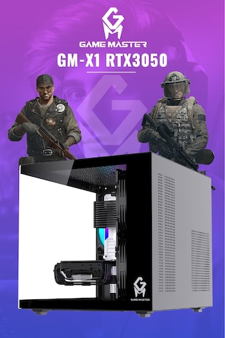 Game Master GM-X1 R5-5500 16 GB 512 GB M.2 SSD 6 GB RTX3050 Free Dos Masaüstü Oyuncu Bilgisayarı