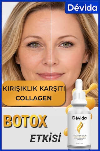 Devida Dolgunlaştırıcı Etkili Göz Çevresi ve Kaz Ayağı İçin Kolajen Vega Series A230 30 ML