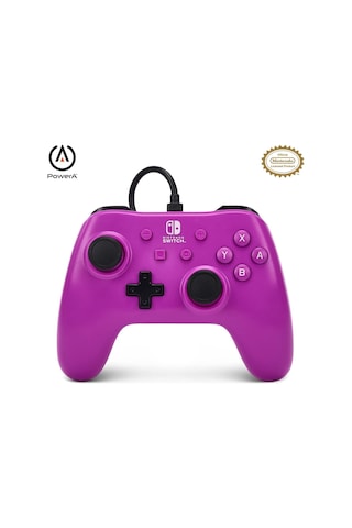 Nintendo Switch Oyun Kolu Kablolu Lisanslı Grape Purple