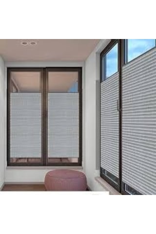 Koyu Gri 09-13 Plise Perde - Katlanır Cam Balkon Perdesi Koyugri