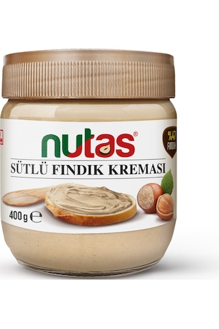 Nutas Sütlü Fındık Kreması Cam Kavanoz 400 G