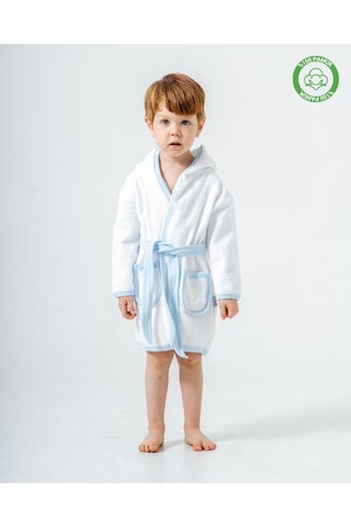 Dinazorlu Bornoz Beyaz