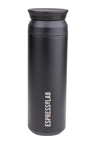 Paslanmaz Çelik Uzun Siyah Termos 500ML No:35