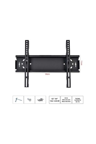 Lcd Askı Aparatı Sabit 42"/49" 106-124cm 5011