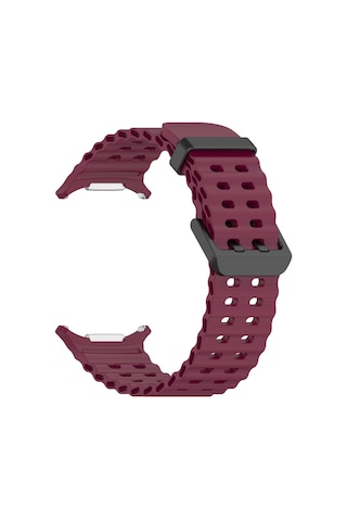 Samsung Galaxy Uyumlu Watch Ultra 47mm Kordon Ocean Silikon Kordon 118