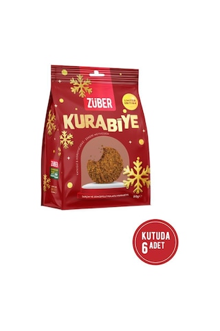 Tarçın Ve Zencefilli Yulaflı Kurabiye 80g X 6 Adet