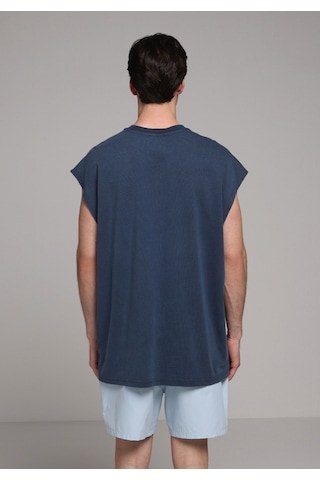Colin's Colins Oversize Fit Erkek Mavi Atlet Cl1080568 Q1.v2 Inv İndigo