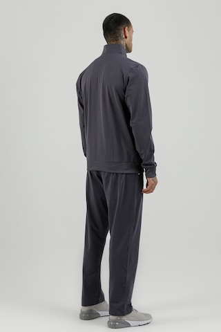 Airlife Sportswear Tam Boy Fermuarlı Erkek Dik Yakalı Eşofman Takımı Titanyum Antrasit
