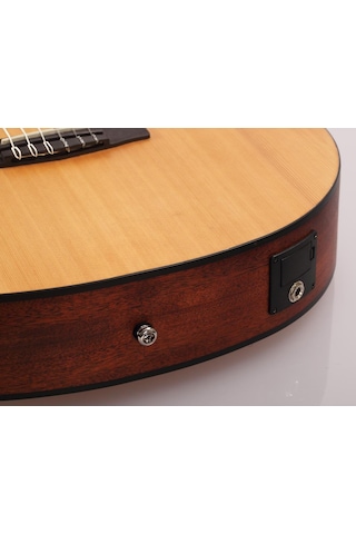 Cort Cec1 Op Elektro Klasik Gitar Kılıf + Askı + Jak + Pena