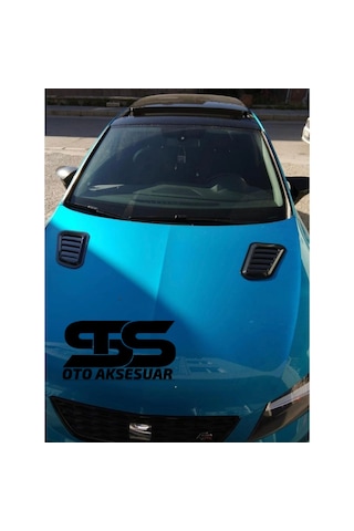Seat Leon Mk3 Uyumlu Piano Black Kaput Üstü Havalandırma Izgarası