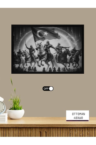Tablo Pazarı Led Işıklı Tablo - Otoman