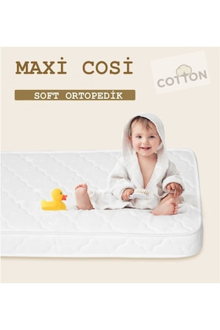 Maxi Cosi 80 x 160 Soft Ortopedik Yaylı Yatak 80 x 160 Bebek Yatağı