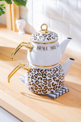 Qualıta - Nova Emaye Çaydanlık Takımı Renkli