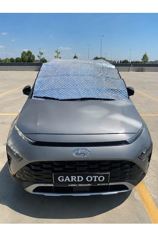 Gard Oto Araç Oto Araba Branda Ön Ve Tavan Yarım Branda Güneş Buz Kar Ve Dolu Koruyucu Örtü Güneşlik Universal