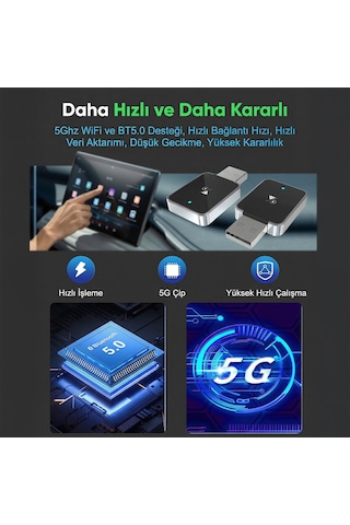S-lınk Sl-car01, 2in1 Android Ve Apple Uyumlu Cihazlar, Kablosuz Android