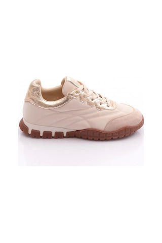 Dgn B0033 Kadin Spor Ayakkabi Bej