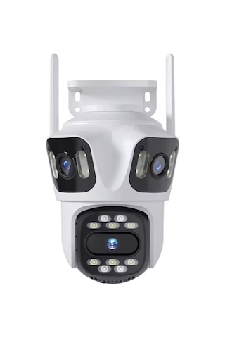 9mp Wifi Ptz Kamera 360 Görüş İki Yönlü Ses Ip66 Su Geçirmez Renkli Gece Görüş Kamera