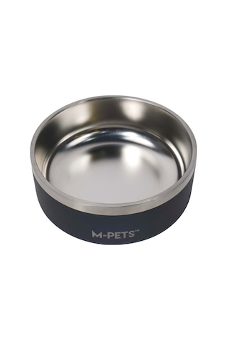 10530599 M-pets Eskımo Çift Cidarlı Mama Kabı 1.25l Black