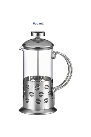 Bitki Çayı Freshi Filtre Kahve French Press 600 ML